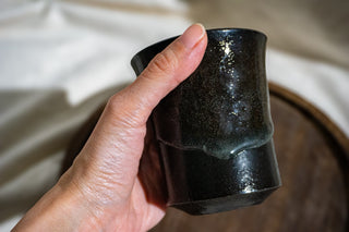 Hagi Ware Black Fluid Glaze #1 200ml | Eiichi Shibuya - YUMM CHA