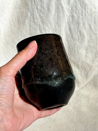 Hagi Ware Black Fluid Glaze #4 200ml | Eiichi Shibuya - YUMM CHA