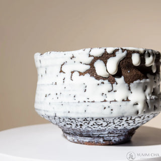 Hagi Ware Matcha Bowl (Big) | Deishi Shibuya - YUMM CHA