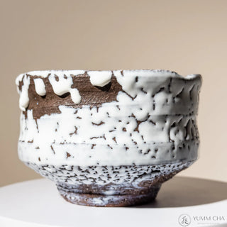 Hagi Ware Matcha Bowl (Big) | Deishi Shibuya - YUMM CHA