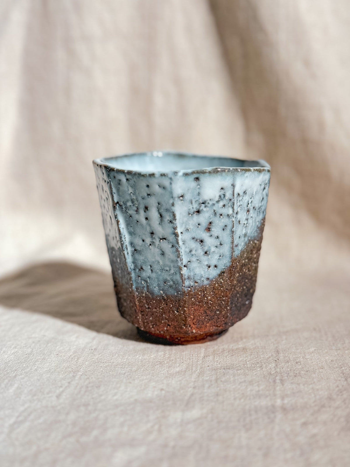 Hagi Ware Signature Yunomi Tea&Coffee Cup #6 200ml | Eiichi Shibuya - YUMM CHA