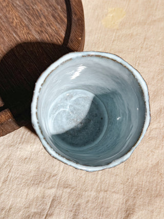 Hagi Ware Signature Yunomi Tea&Coffee Cup #6 200ml | Eiichi Shibuya - YUMM CHA