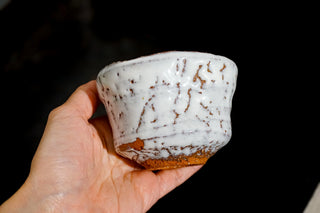 Hagi Ware Snow Onihagi Cup #1 200ml | Eiichi Shibuya - YUMM CHA