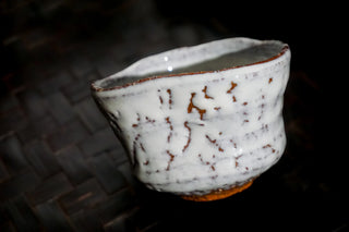 Hagi Ware Snow Onihagi Cup #1 200ml | Eiichi Shibuya - YUMM CHA