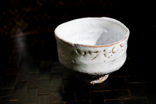 Hagi Ware Snow Onihagi Cup #2 70ml | Eiichi Shibuya - YUMM CHA