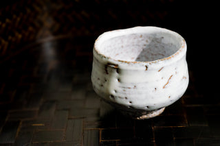 Hagi Ware Snow Onihagi Cup #3 70ml | Eiichi Shibuya - YUMM CHA