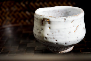 Hagi Ware Snow Onihagi Cup #3 70ml | Eiichi Shibuya - YUMM CHA