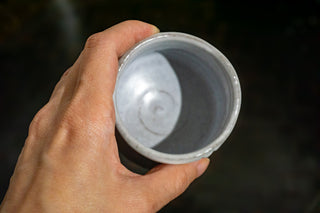 Hagi Ware Snow Onihagi Cup #4 70ml | Eiichi Shibuya - YUMM CHA