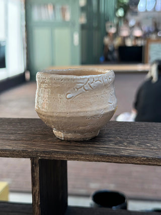 Hagi ware Biwayu Glazed Tea Cup | Eiichi Shibuya - YUMM-CHA