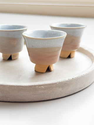 Hagi ware Tea Set | 天鵬山 Tsubaki Kiln - YUMM-CHA
