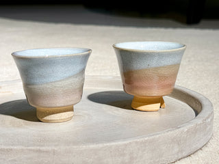 Hagi ware Tea Set | 天鵬山 Tsubaki Kiln - YUMM-CHA
