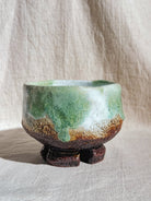 Hagiyaki Sansai Matcha Chawan #2 三彩 抹茶茶碗 | Seigan Yamane - YUMM CHA