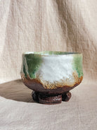 Hagiyaki Sansai Matcha Chawan #2 三彩 抹茶茶碗 | Seigan Yamane - YUMM CHA