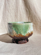 Hagiyaki Sansai Matcha Chawan #2 三彩 抹茶茶碗 | Seigan Yamane - YUMM CHA