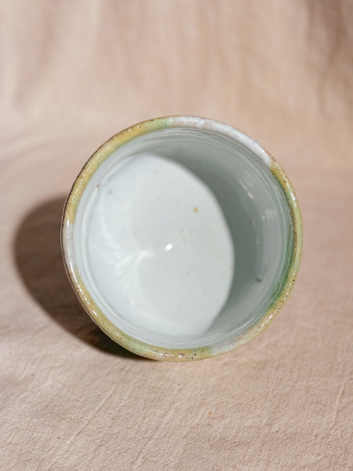 Hagiyaki Sansai Matcha Chawan #2 三彩 抹茶茶碗 | Seigan Yamane - YUMM CHA