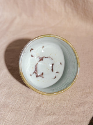 Hagiyaki Sansai Matcha Chawan #3 三彩 抹茶茶碗 | Seigan Yamane - YUMM CHA