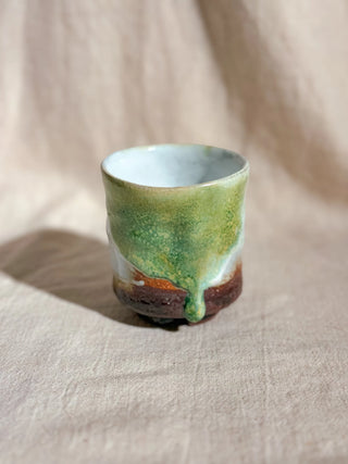 Hagiyaki Sansai Yunomi Tea & Coffee Cup #1 200ml | Seigan Yamane - YUMM CHA