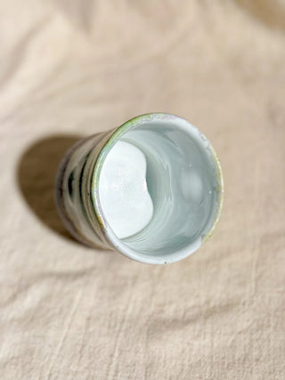 Hagiyaki Sansai Yunomi Tea & Coffee Cup #2 200ml | Seigan Yamane - YUMM CHA