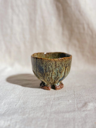 Hagiyaki Wariko-dai Kujaku Guinomi 70ml - YUMM CHA