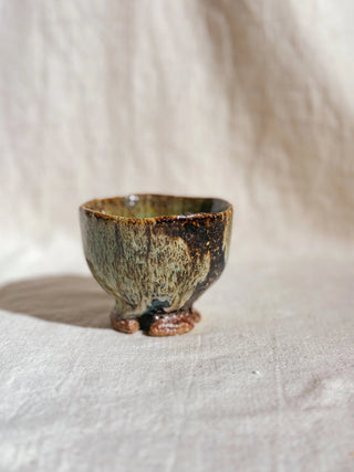 Hagiyaki Wariko-dai Kujaku Guinomi 70ml - YUMM CHA