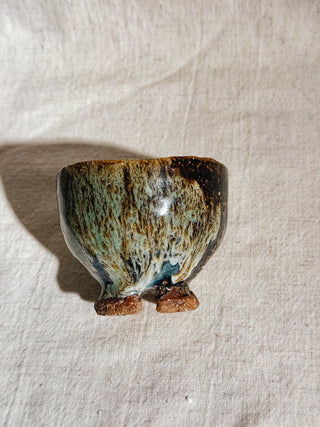 Hagiyaki Wariko-dai Kujaku Guinomi 70ml - YUMM CHA