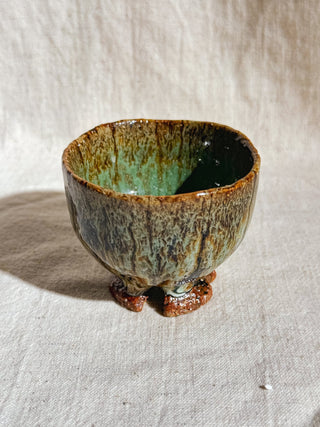 Hagiyaki Wariko-dai Kujaku Guinomi 70ml - YUMM CHA