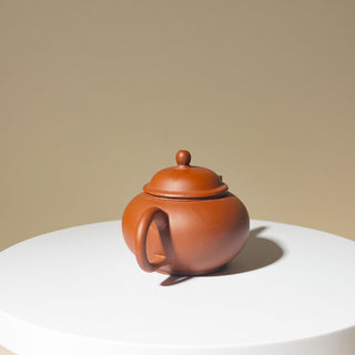 Factory No.1 Yixing Teapot #66 early 70's Hong Ni Shui Ping Teapot 70ml - YUMM CHA