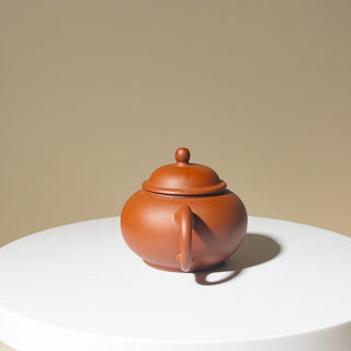 Factory No.1 Yixing Teapot #66 early 70's Hong Ni Shui Ping Teapot 70ml - YUMM CHA