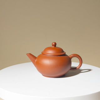 Factory No.1 Yixing Teapot #66 early 70's Hong Ni Shui Ping Teapot 70ml - YUMM CHA