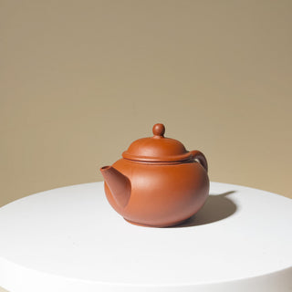 Factory No.1 Yixing Teapot #66 early 70's Hong Ni Shui Ping Teapot 70ml - YUMM CHA