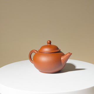 Factory No.1 Yixing Teapot #66 early 70's Hong Ni Shui Ping Teapot 70ml - YUMM CHA