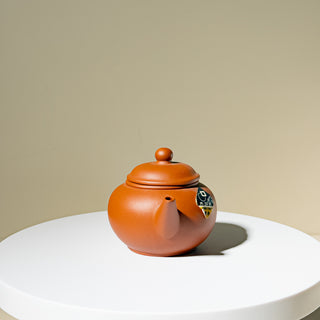 Factory No.1 Yixing Teapot #55 Original Box Red Clay ShuiPing Teapot 80ml