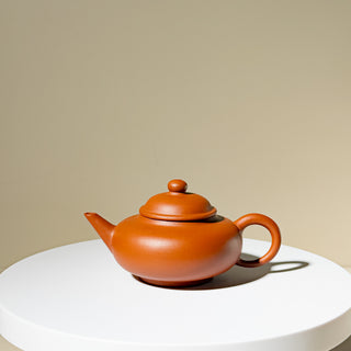 Factory No.1 Yixing Teapot #57 Red Clay 80's ShenDeng Teapot 80ml