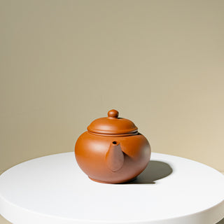 Factory No.1 Yixing Teapot #58 Nian Gao Clay early 80's Shuiping Teapot 80ml