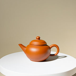 Factory No.1 Yixing Teapot #59 Red Clay late 80's Shuiping Teapot 80ml