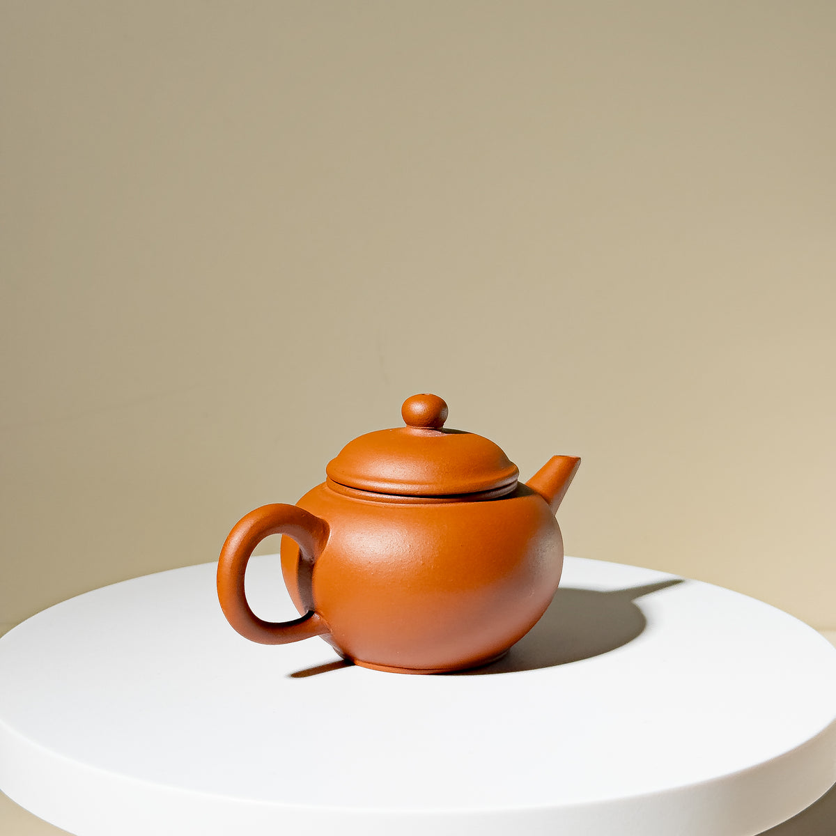 Factory No.1 Yixing Teapot #59 Red Clay late 80's Shuiping Teapot 80ml - YUMM CHA