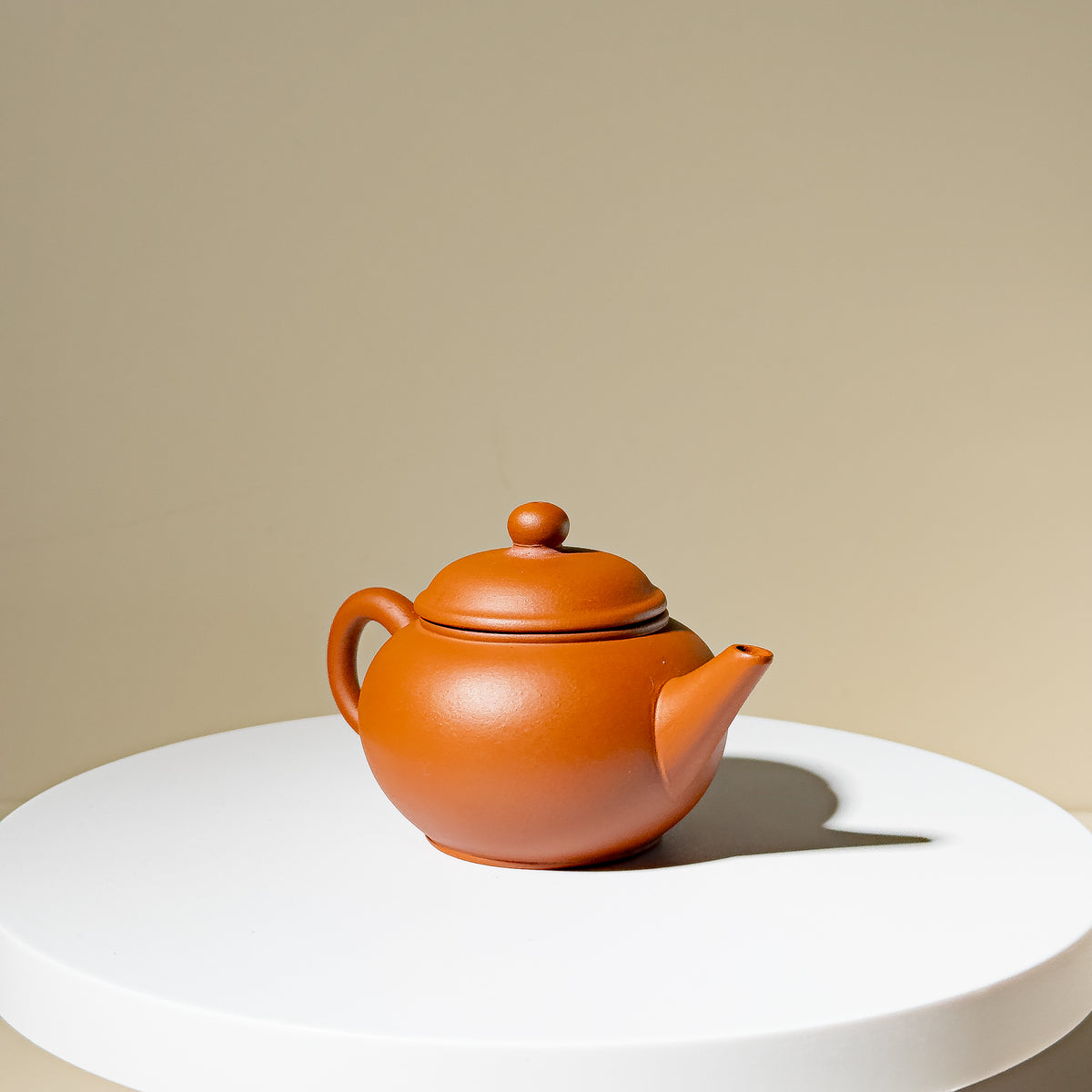 Factory No.1 Yixing Teapot #59 Red Clay late 80's Shuiping Teapot 80ml - YUMM CHA