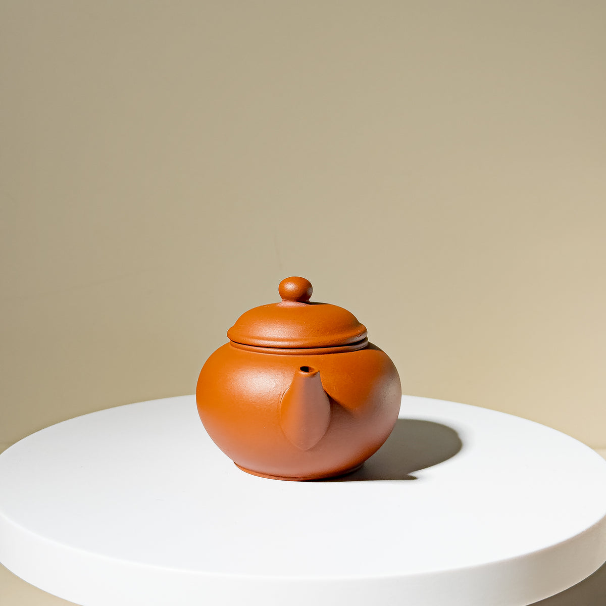 Factory No.1 Yixing Teapot #59 Red Clay late 80's Shuiping Teapot 80ml - YUMM CHA