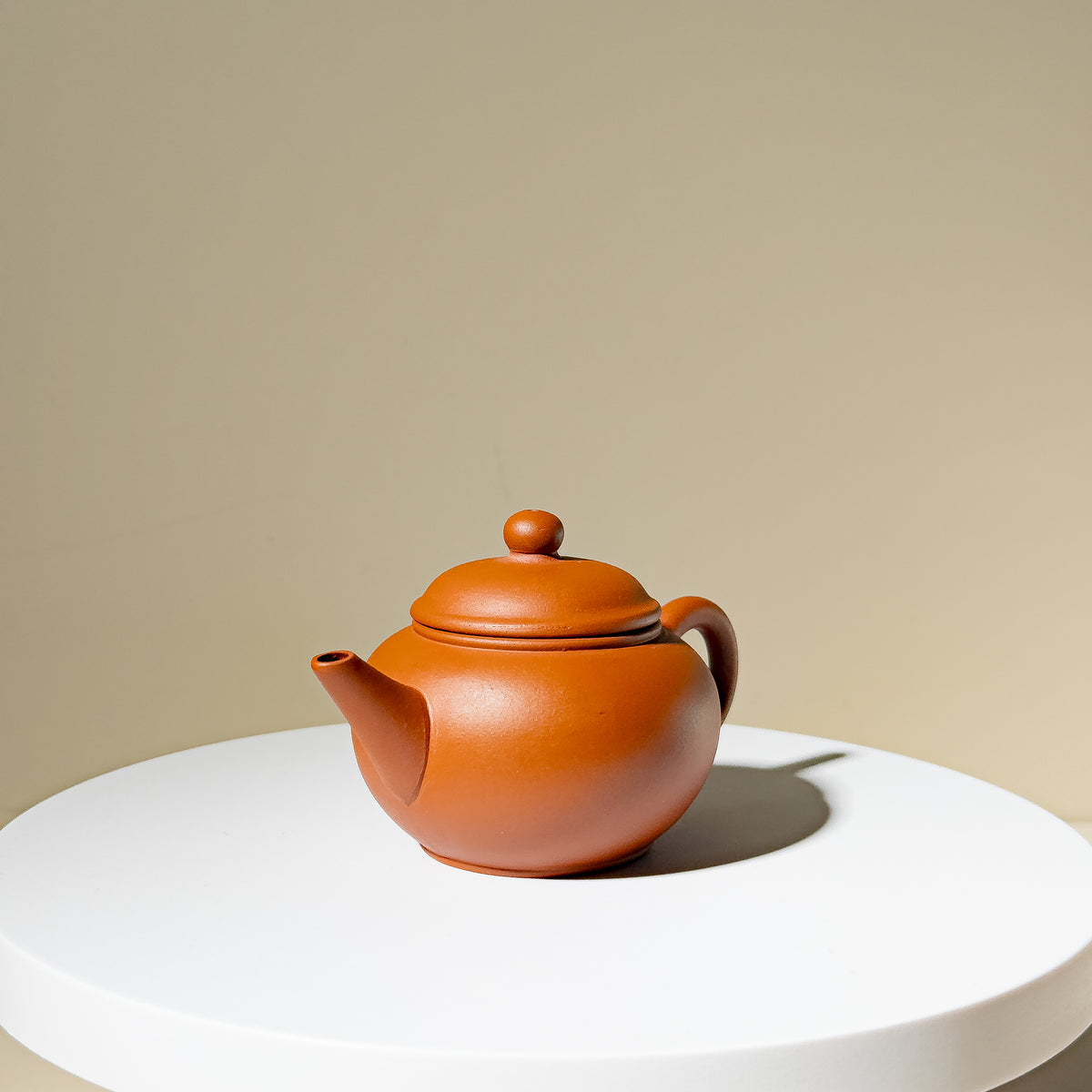 Factory No.1 Yixing Teapot #59 Red Clay late 80's Shuiping Teapot 80ml - YUMM CHA