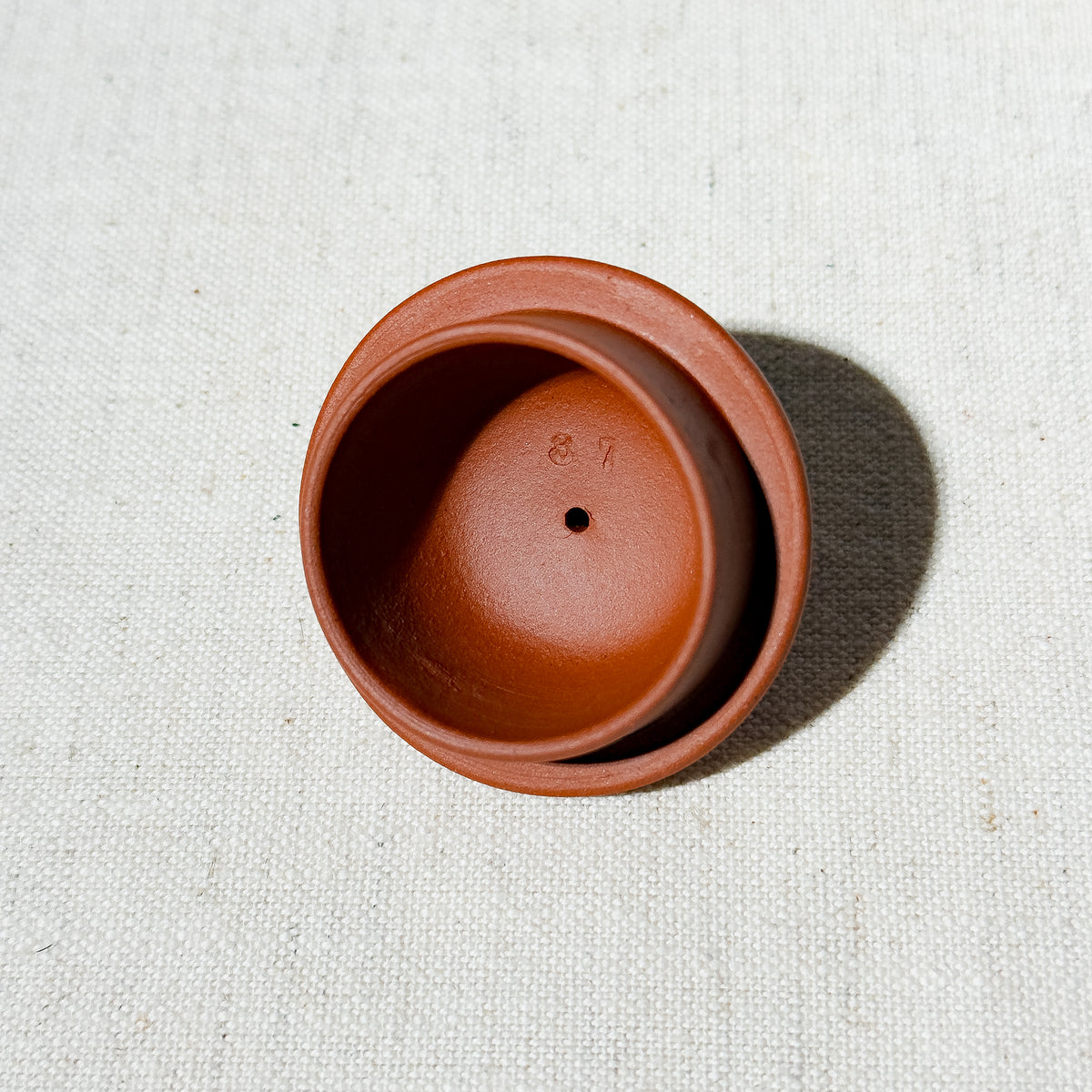 Factory No.1 Yixing Teapot #59 Red Clay late 80's Shuiping Teapot 80ml - YUMM CHA