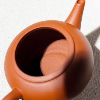 Factory No.1 Yixing Teapot #59 Red Clay late 80's Shuiping Teapot 80ml