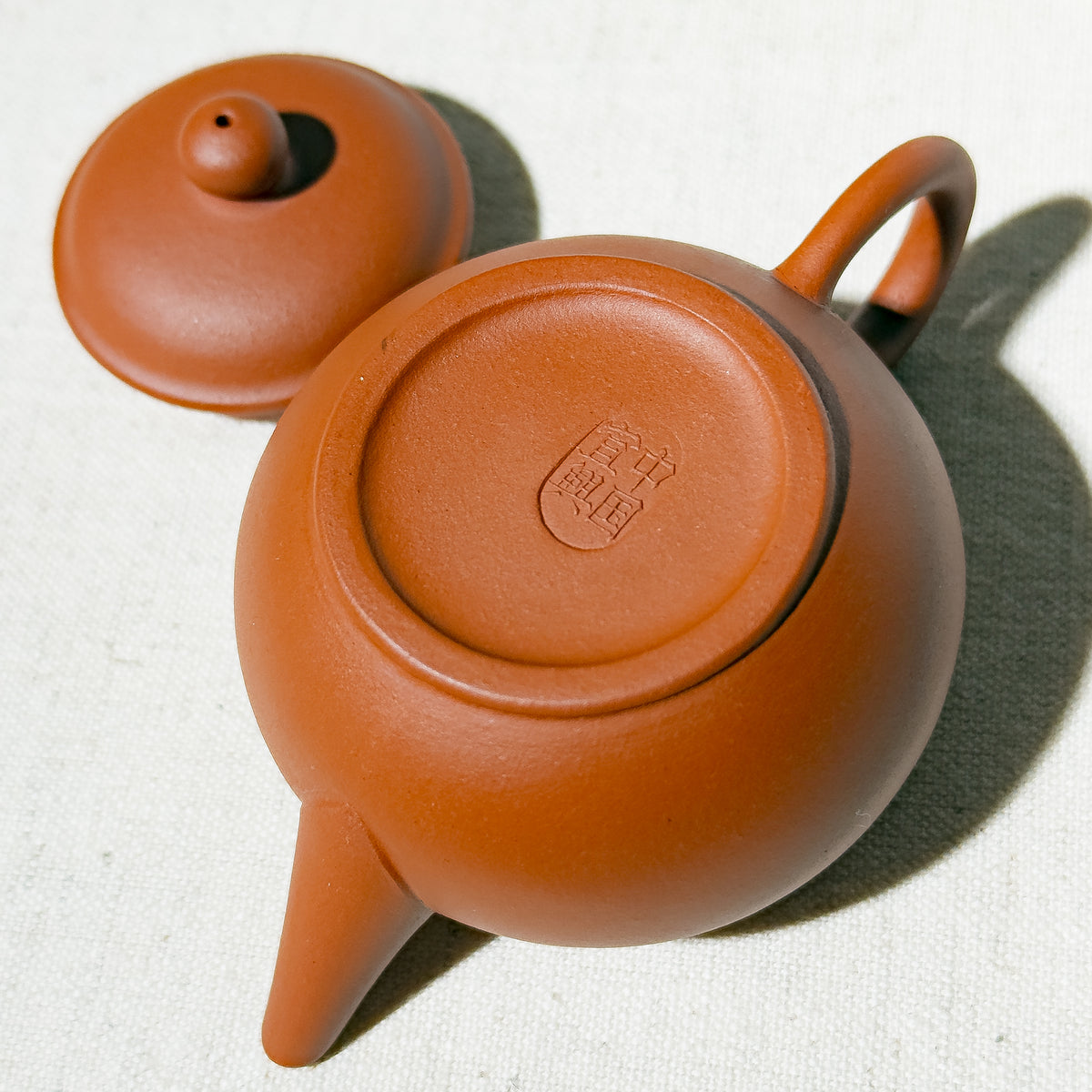 Factory No.1 Yixing Teapot #59 Red Clay late 80's Shuiping Teapot 80ml - YUMM CHA