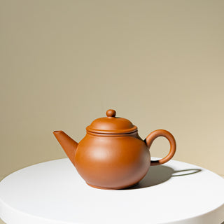 Factory No.1 Yixing Teapot #60 Rare Nian Gao Clay mid 70's Line-Piao Teapot 90ml