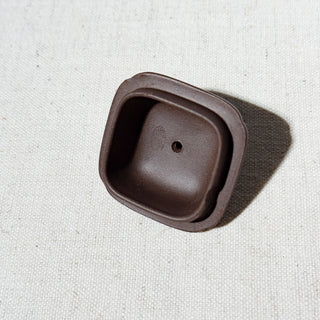 Factory No.1 Yixing Teapot #62 Black Star Clay 80's Bamboo Pagoda Teapot 120ml