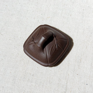 Factory No.1 Yixing Teapot #62 Black Star Clay 80's Bamboo Pagoda Teapot 120ml