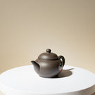 Factory No.1 Yixing Teapot #65 Black Iron Sand 1990 Shui Ping Teapot 70ml - YUMM CHA