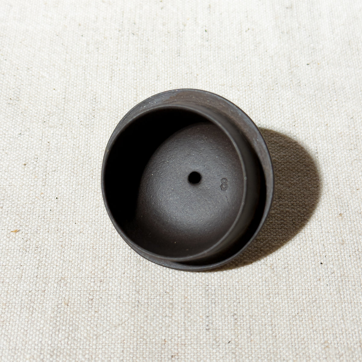 Factory No.1 Yixing Teapot #65 Black Iron Sand 1990 Shui Ping Teapot 70ml - YUMM CHA
