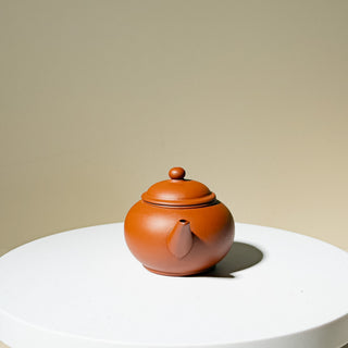 Factory No.1 Yixing Teapot #67 early 70's Hong Ni Shui Ping Teapot 60ml - YUMM CHA