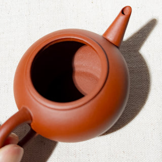 Factory No.1 Yixing Teapot #67 early 70's Hong Ni Shui Ping Teapot 60ml - YUMM CHA