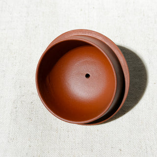 Factory No.1 Yixing Teapot #68 90's Nian Gao Flat Belly Teapot 170ml - YUMM CHA